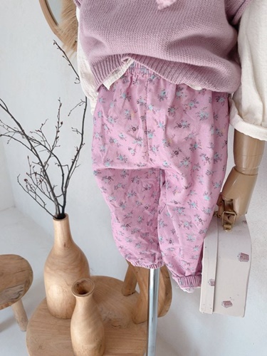 Bucket Flower Pants