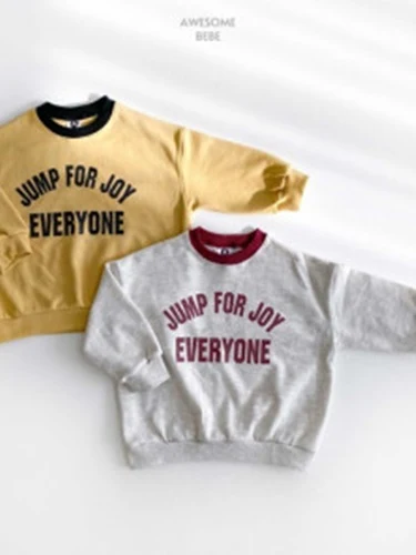 Slit Lettering Sweatshirts