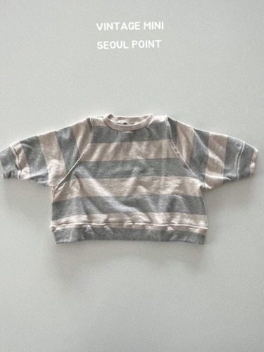 Butter Stripe Sweatshirts