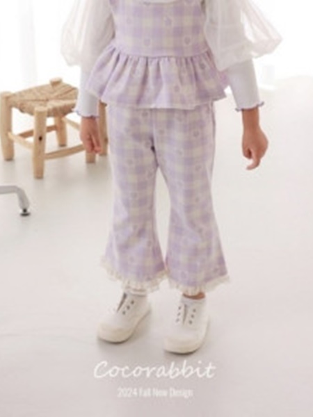 Check Bootscut Pants