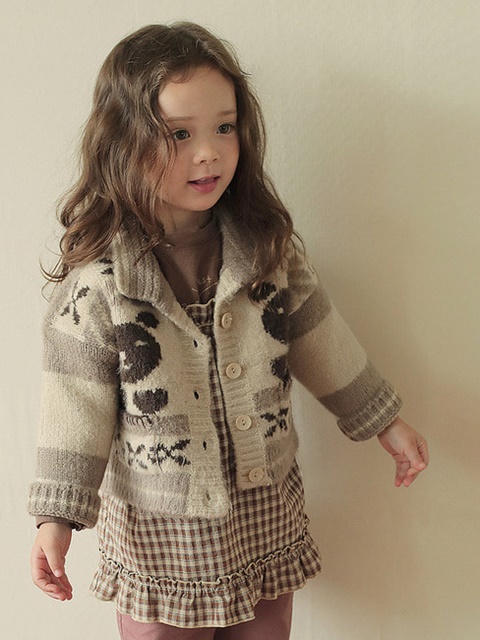 Leaf Knit Cardigan