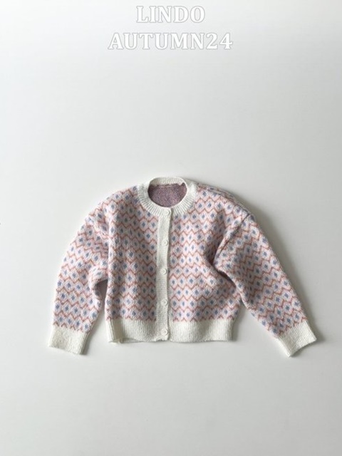 Snow Flower Knit Cardigan