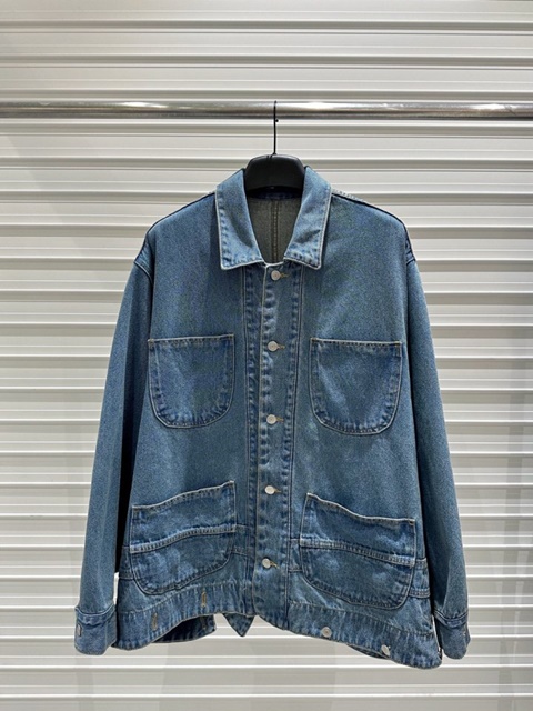 Two Way Boxy Denim Jacket Two Way Boxy Denim Jacket
