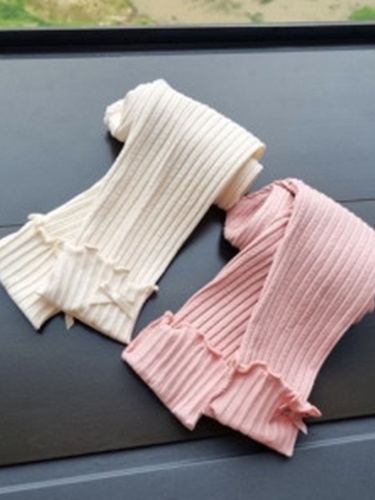 Folded Ribbon Leggings Folded Ribbon Leggings