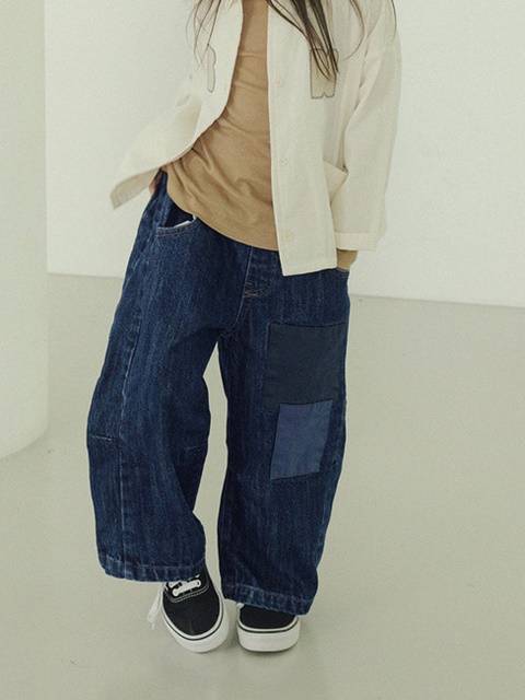 Tura Patch Denim Pants