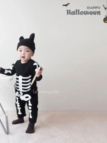 Skull Bodysuit with Hat Skull Bodysuit with Hat