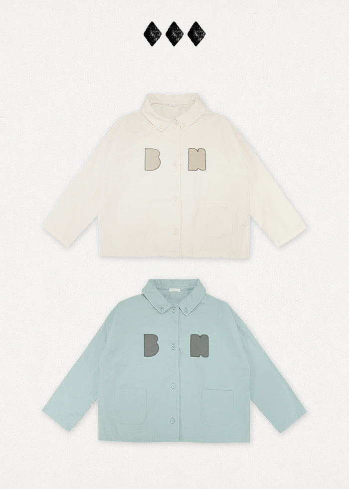 Bien A Bien - Korean Children Fashion - #designkidswear - Patch Shirt