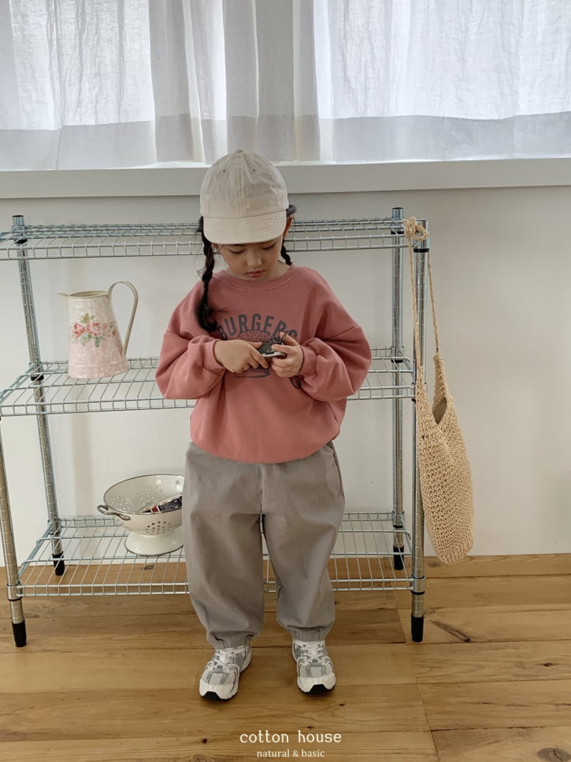 Cotton House - Korean Children Fashion - #kidsstore - Burger Sweatshirts - 3