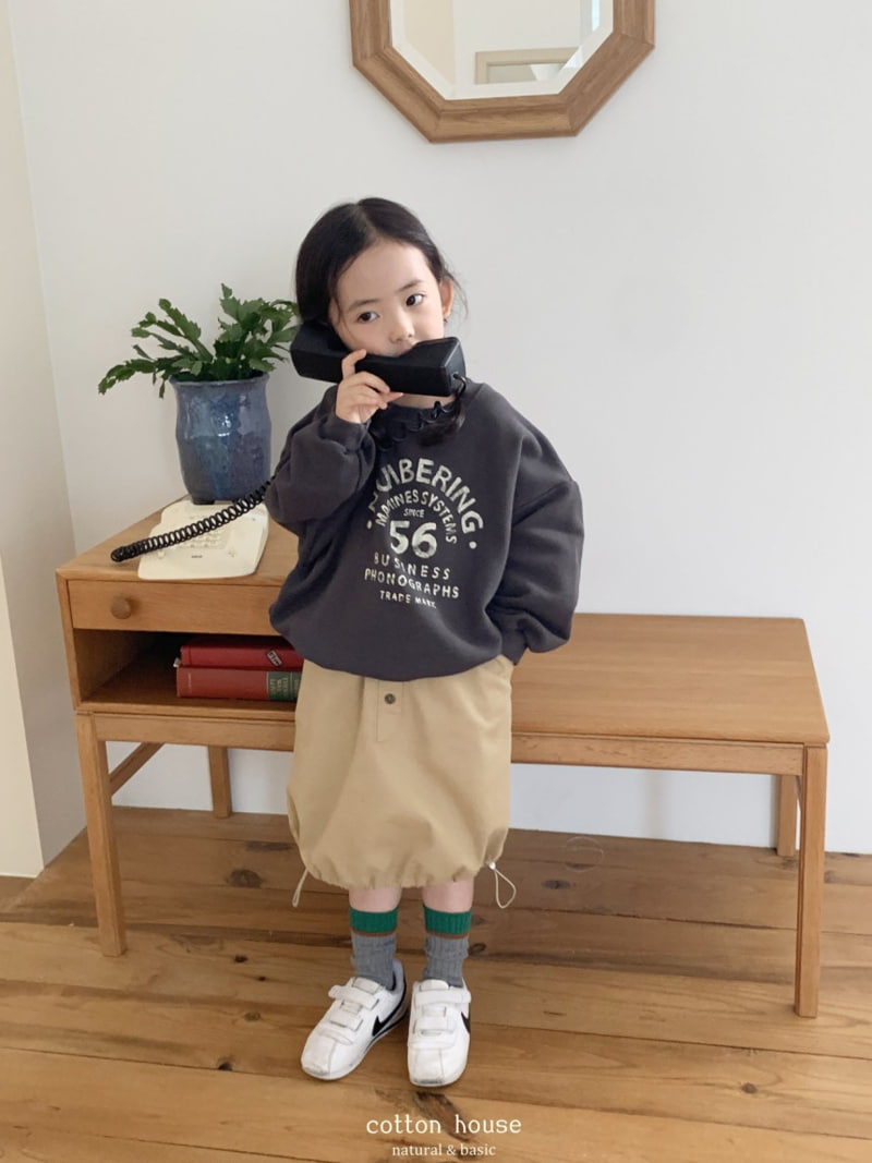 Cotton House - Korean Children Fashion - #kidzfashiontrend - Numbering Sweatshirts - 8