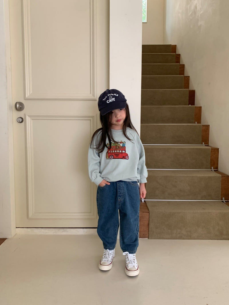 La Chouchou - Korean Baby Fashion - #babylifestyle - Zipke Denim Pants - 3