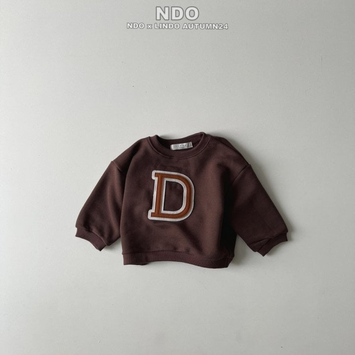 Lindo - Korean Children Fashion - #childofig - D Patch Sweatshirts - 3