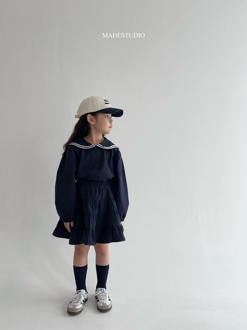 Made Studio - Korean Children Fashion - #minifashionista - Sailor Blouse - 9