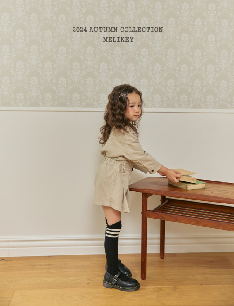 Melikey - Korean Children Fashion - #littlefashionista - Leather Collar Shirts - 7