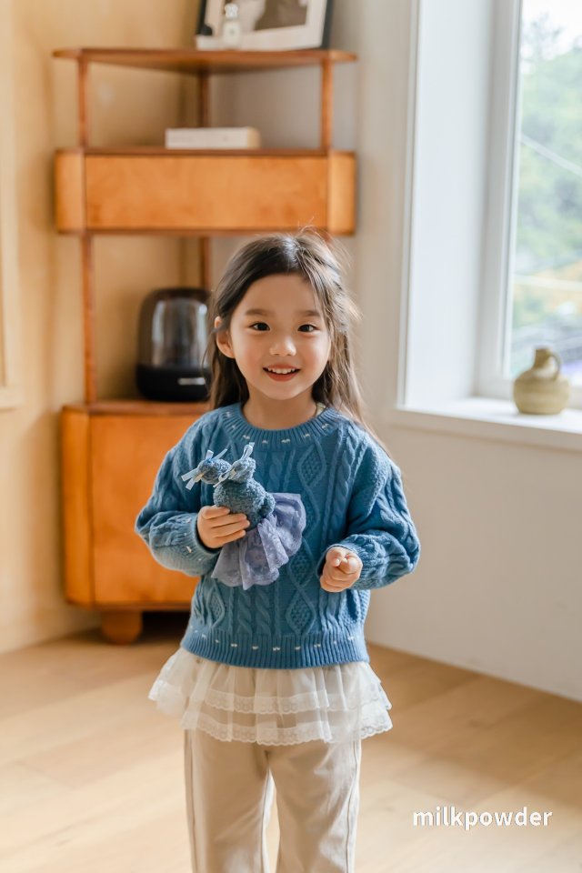 Stitch Knit Pullover - KKAMI