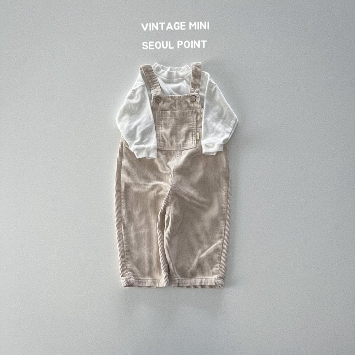 Minipoint - Korean Children Fashion - #discoveringself - One Wide Overalls - 3