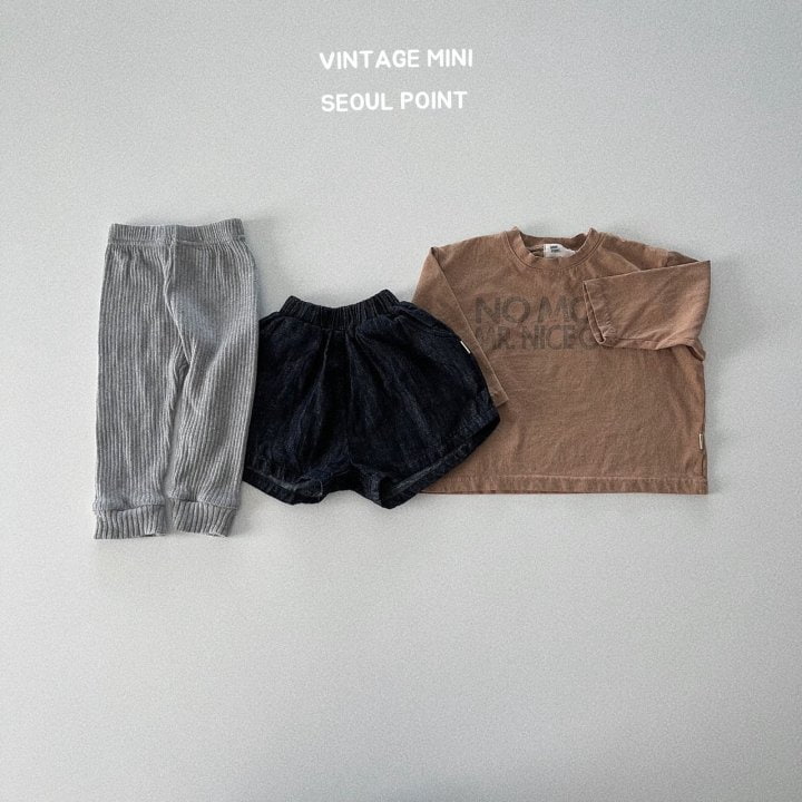 Minipoint - Korean Children Fashion - #magicofchildhood - No More Tee - 6
