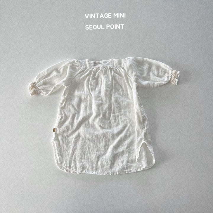 Minipoint - Korean Children Fashion - #magicofchildhood - Lace One-piece - 2