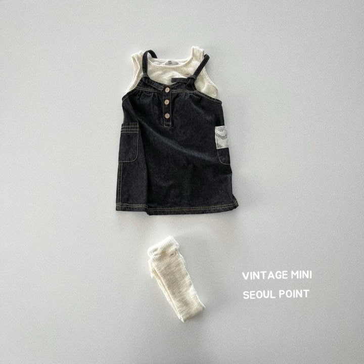 Minipoint - Korean Children Fashion - #minifashionista - Knit Crop Top - 3