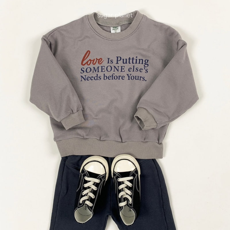 Sugar Planet - Korean Children Fashion - #Kfashion4kids - Love Putting Sweatshirts - 9