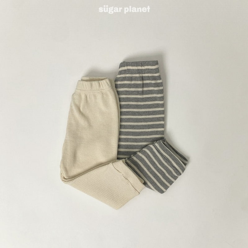 Sugar Planet - Korean Children Fashion - #Kfashion4kids - Waffle Leggings
