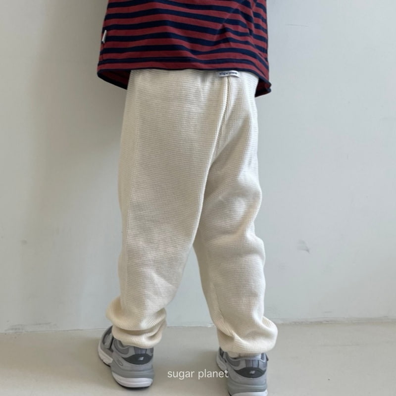 Sugar Planet - Korean Children Fashion - #childrensboutique - Waffle Leggings - 8