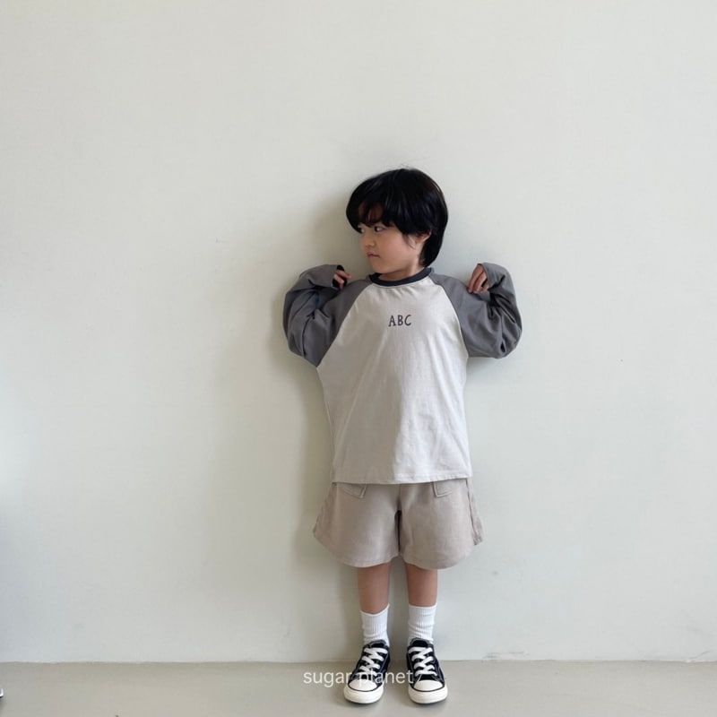 Sugar Planet - Korean Children Fashion - #discoveringself - ABC Raglan Tee - 12