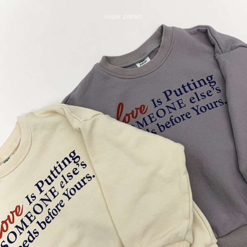 Sugar Planet - Korean Children Fashion - #fashionkids - Love Putting Sweatshirts - 5