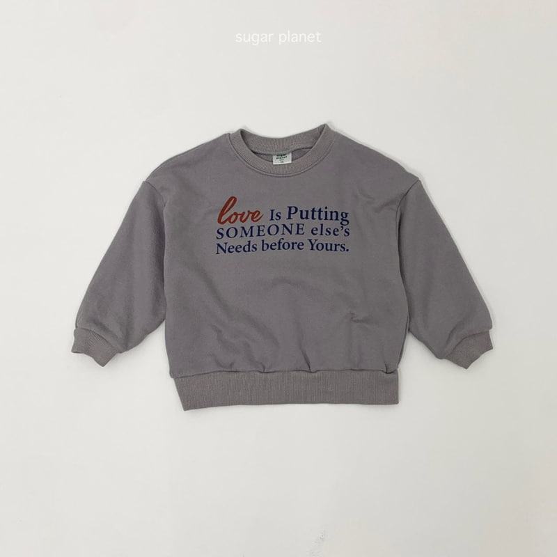 Sugar Planet - Korean Children Fashion - #kidzfashiontrend - Love Putting Sweatshirts - 8