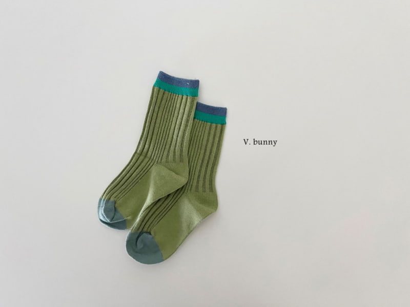 V Bunny - Korean Children Fashion - #toddlerclothing - Universe Socks - 10