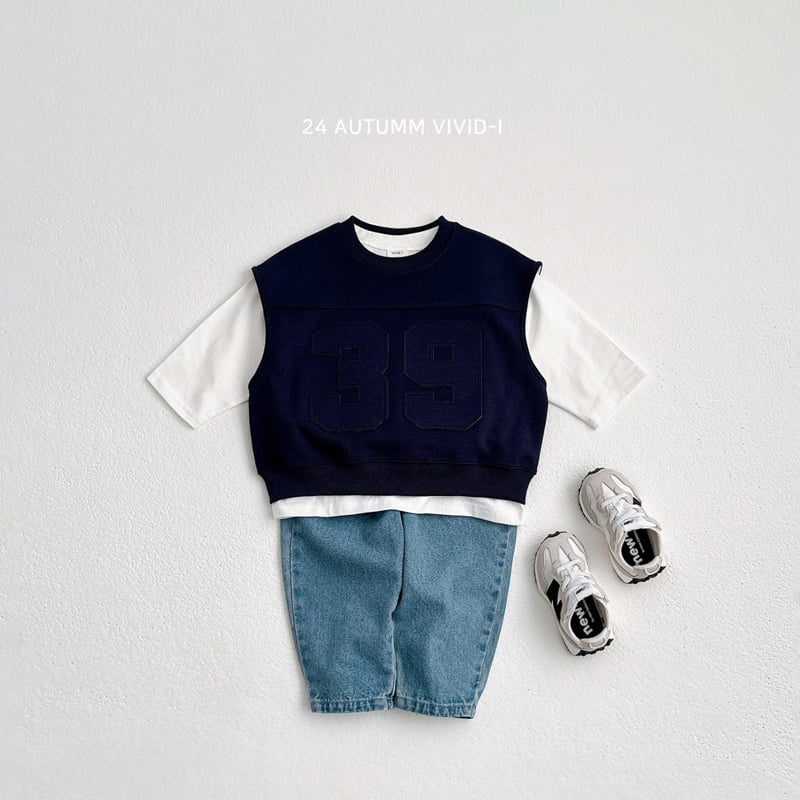 Vivid I - Korean Children Fashion - #magicofchildhood - 39 Vest Top Bottom Set - 9