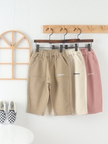 Embroidery Cotton Pants