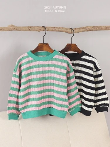 Stripe Knit Pullover