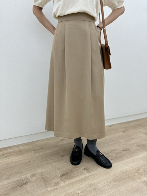 Bio Pintuck Skirt Bio Pintuck Skirt