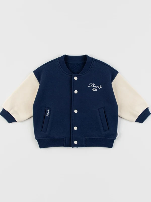 Leo Fleece Baby Varsity Jumper