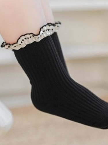 Heart Shirring Socks