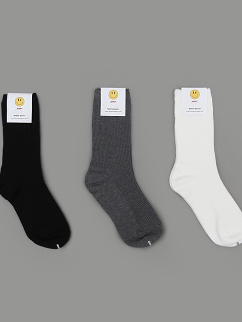 Rib Socks (set of 3)