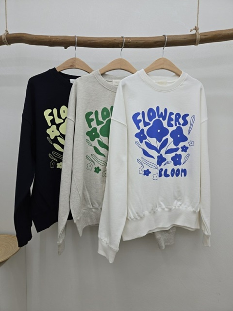 Flower Sweatshirts Flower Sweatshirts