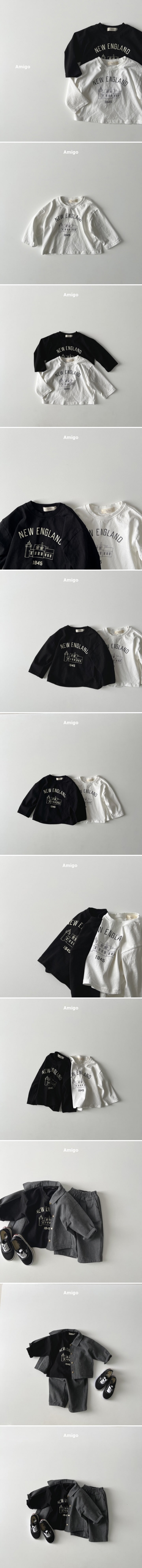 Amigo - Korean Children Fashion - #kidsstore - England Tee