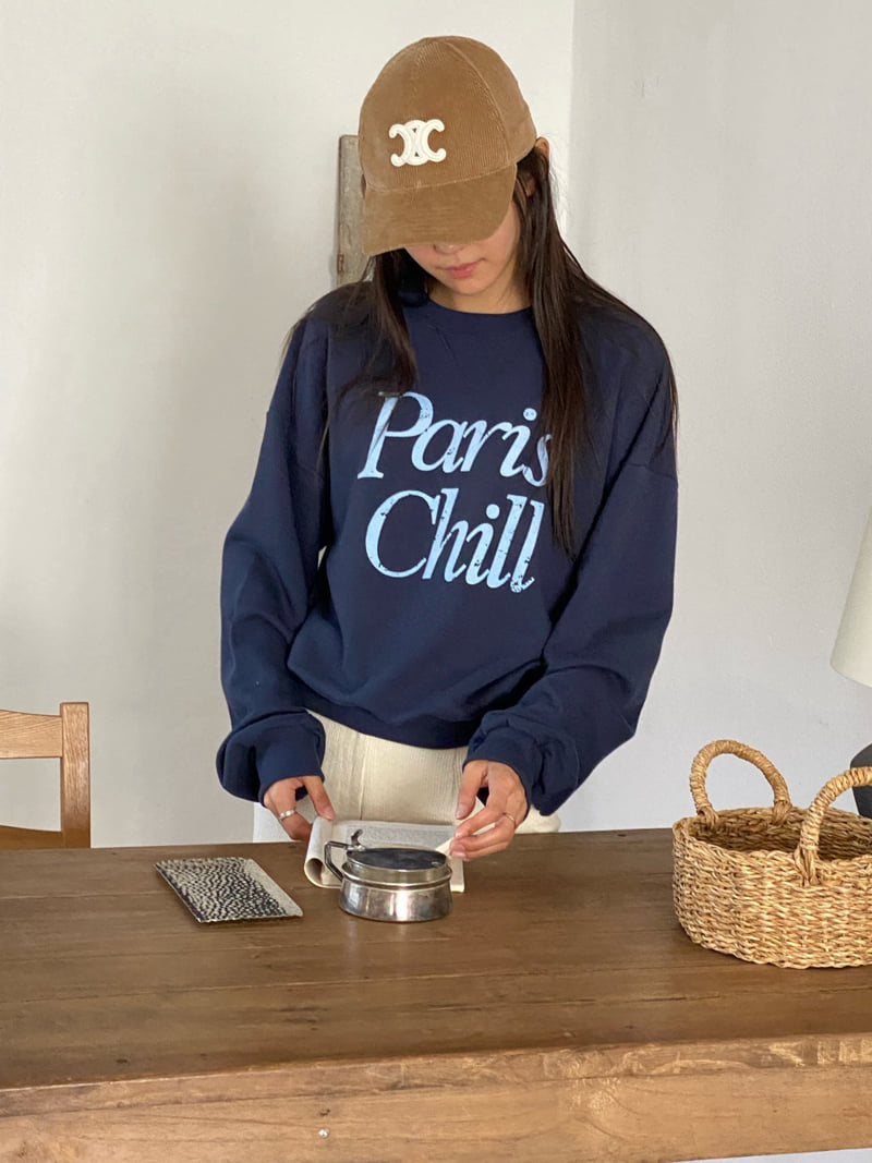 Diana - Korean Women Fashion - #romanticstyle - Paris Sweatshirts - 6