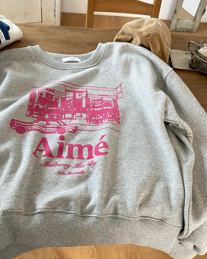 Diana - Korean Women Fashion - #shopsmall - Café Sweatshirts