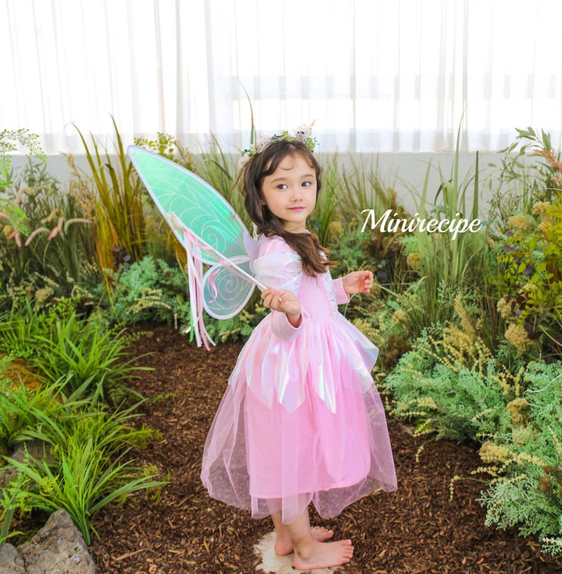 green mini dress tinkerbell Tinkerbell Dress XL (7-9 yrs) main image 1