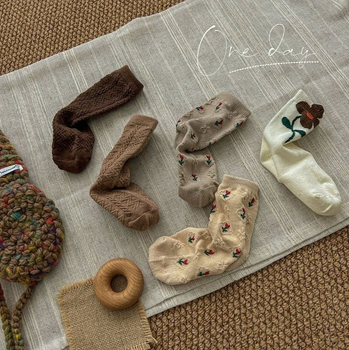 Miso - Korean Children Fashion - #kidzfashiontrend - Tulip Socks - 12