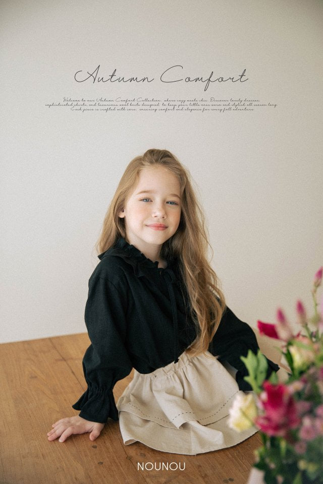 Nounou - Korean Children Fashion - #childofig - Rose Blouse