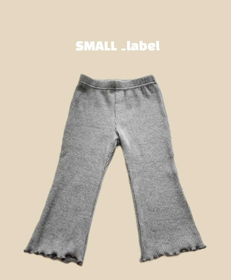 Small Label - Korean Children Fashion - #kidsstore - Rib Bootscut Pants - 9