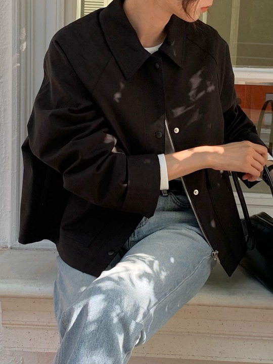 Marshe Rolled-up Single Jacket Marshe Rolled-up Single Jacket