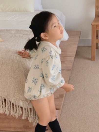 Small Flower Bebe Suit
