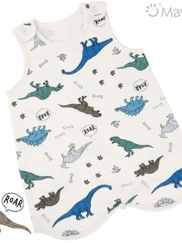 Dino Vintage Sleep Vest