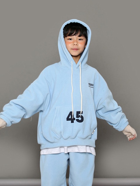 45 Fleece Hood Top