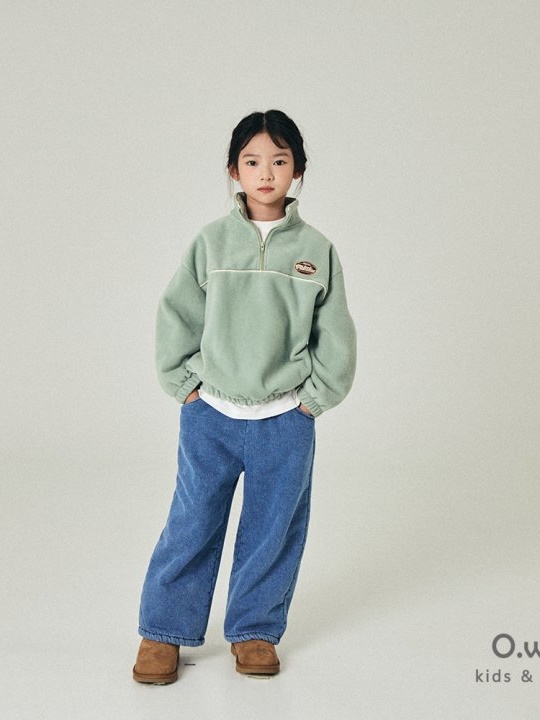 Soft Fleece Denim Pants