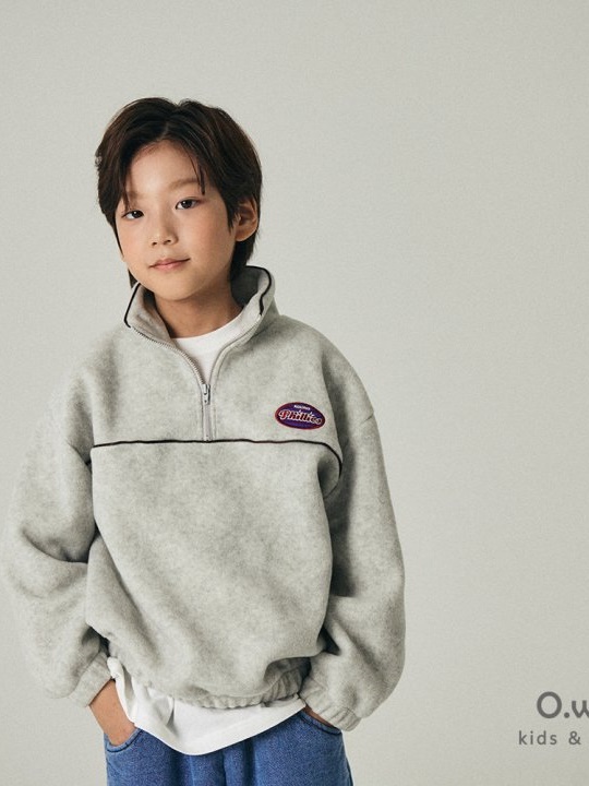 Strap Reversible Fleece Anorak